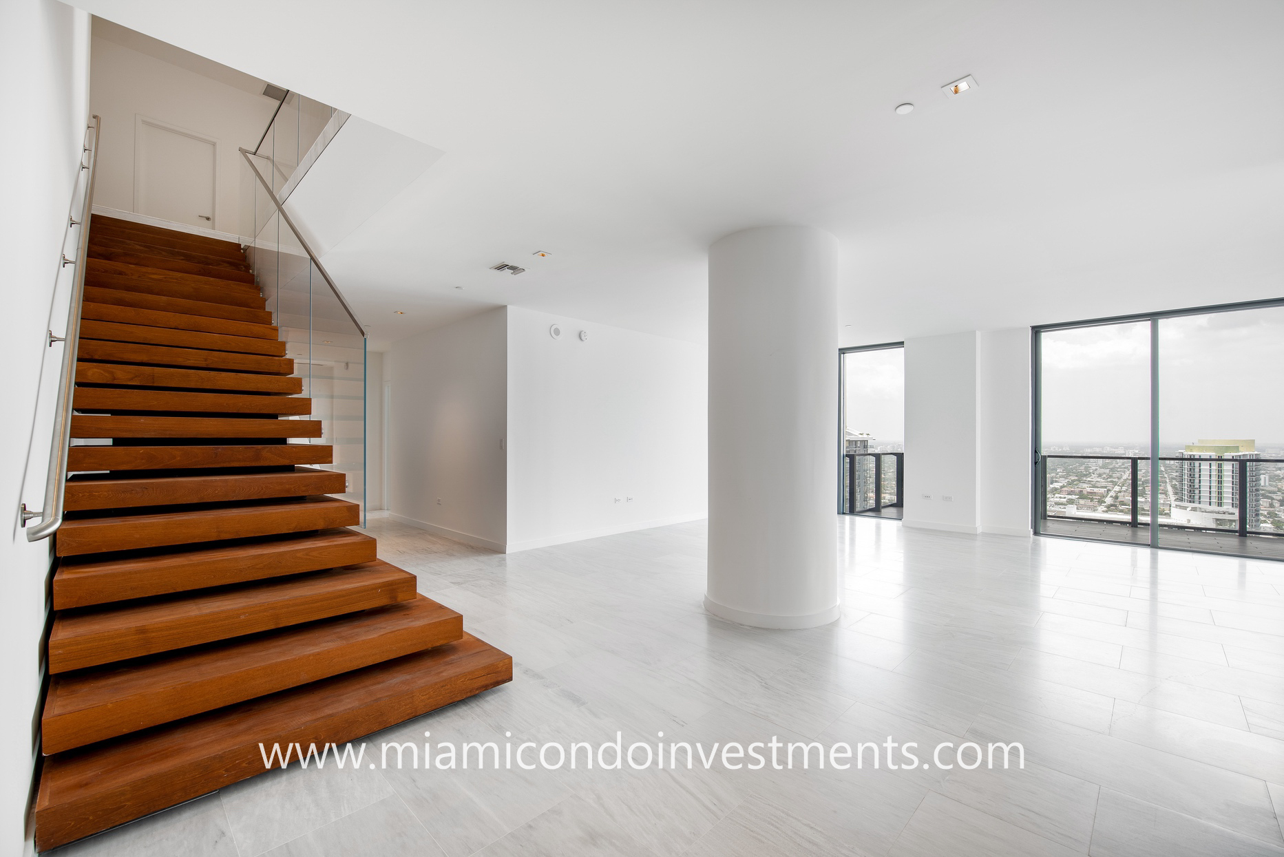 two-story penthouse at Reach Brickell City Centre