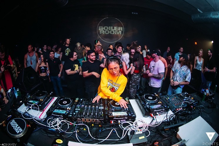 Ms. Mada on III Points 2019's Boiler Room stage.