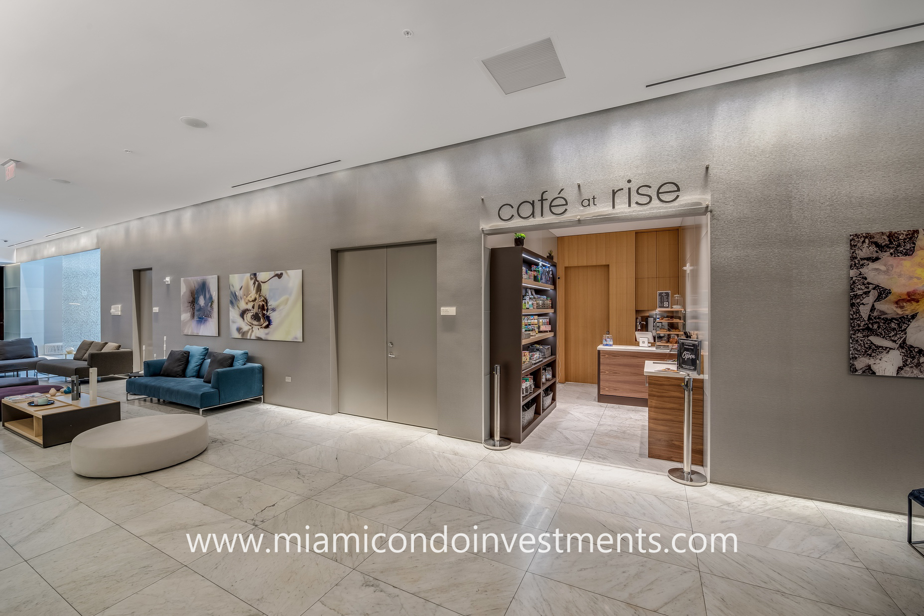 cafe at Rise Brickell City Centre