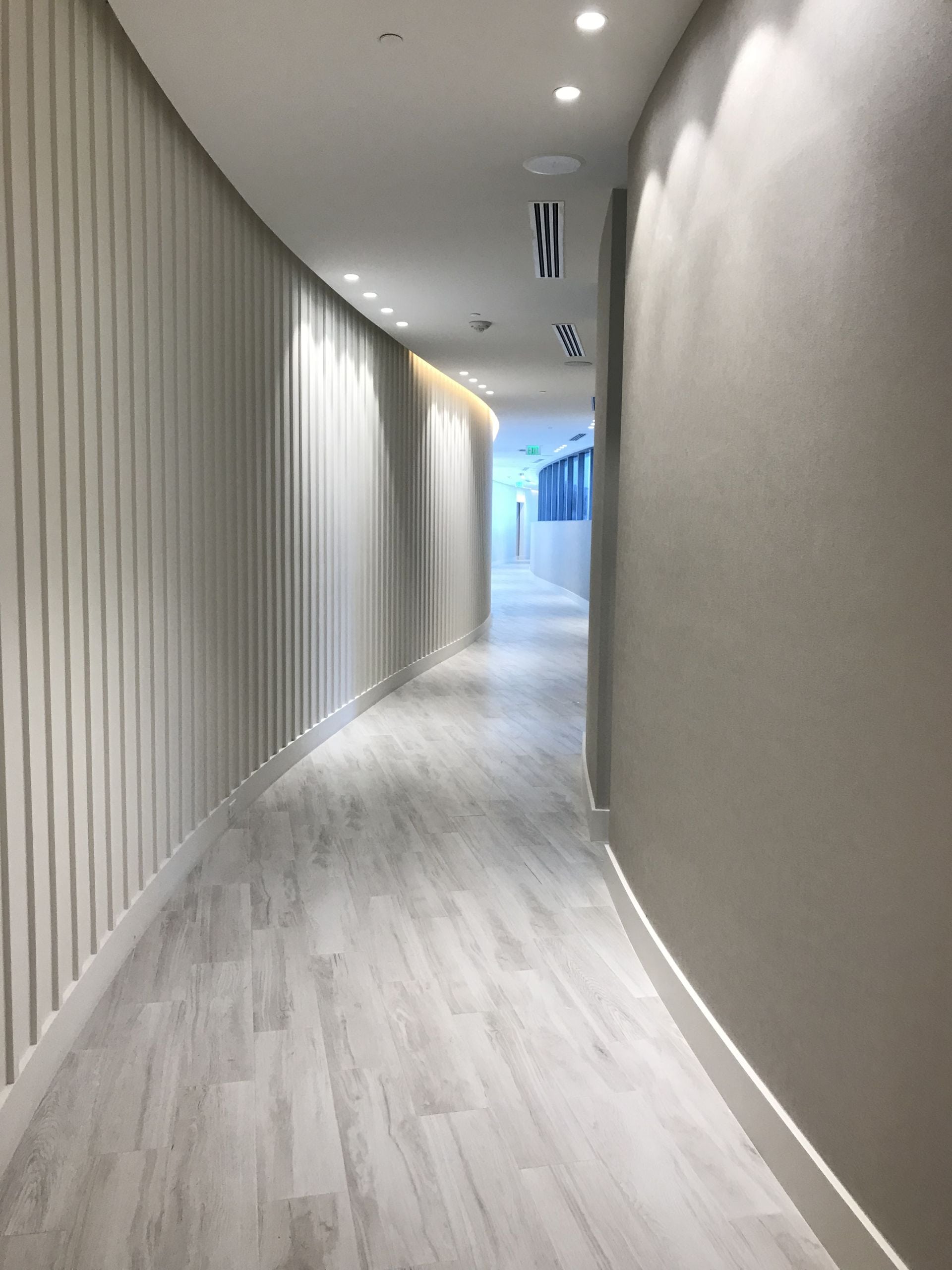 Park Grove hallway to amenities