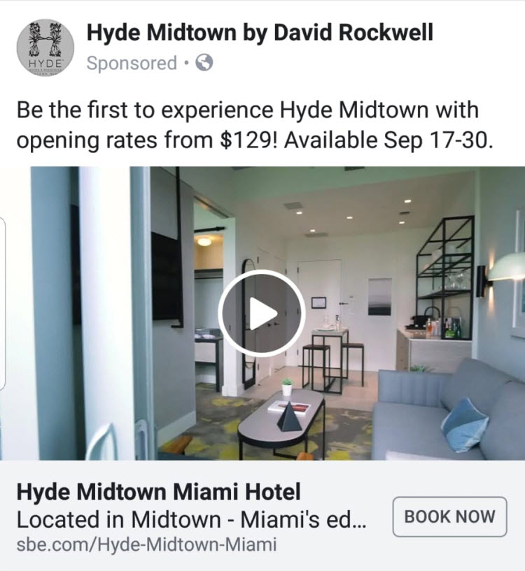 Hyde Midtown Hotel introductory rate