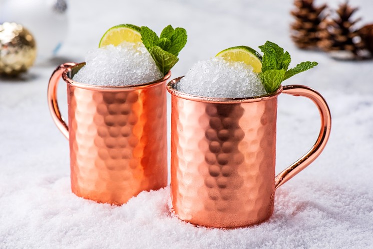 Enjoy festive cocktails