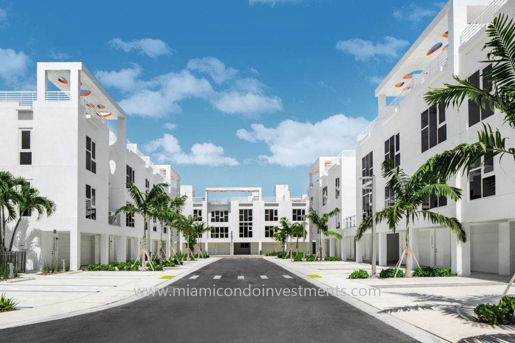 One Bay townhomes