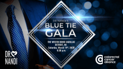 La gala de la corbata azul del Dr. Nandi apunta al cáncer de colon: un beneficio que tendrá lugar el 14 de marzo en Detroit