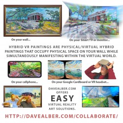 Las pinturas híbridas de realidad virtual permiten a las empresas de arte prosperar con galerías de realidad virtual y pinturas de realidad virtual totalmente inmersivas
